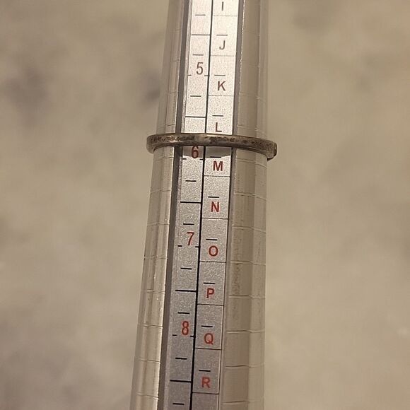 3 Lot Bundle Navajo Native American Sterling Silver Mother Pearl Onyx Coral Ring - Picture 10 of 11